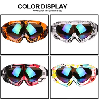 Unisex Ski Goggles Anti-sand Vindtæt Sne Snowboard Ski Briller Brillerne For Udendørs Aktiviteter, Hot