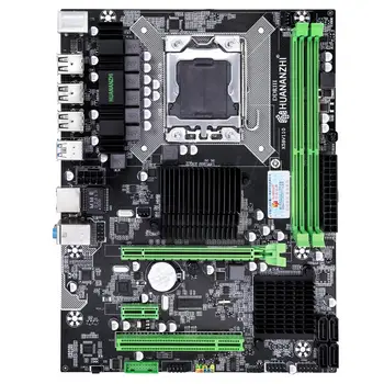 Discount computer DIY HUANANZHI X58 Pro LGA1366 bundkort med CPU-Intel Xeon X5675 32G RAM(2*16G) grafikkort GTX1050Ti 4GD5