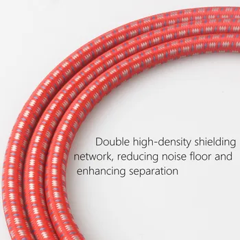 Xangsane feber klasse forsølvet coaxial kabel - / subwoofer kabel Specifikationer: 1m / 1,5 m / 2m/ 3m / 5m