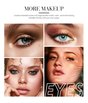 BANXEER Mat Glitter Øjenskygge Palette 15 Farver Professionelle øjenskygge Pallette Langvarig Waterproof Eye Makeup Palet