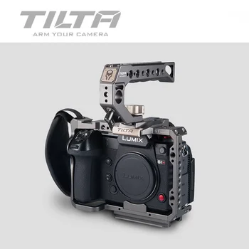Tilta TA-T38-A-G-DSLR rig Kamera BUR FOR PANASONIC S1H S1 S1R kamera fuld bur S1H rig top håndtag side fokus håndtag