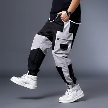 Plus 7XL 6XL XXXXXL 2020 Fashion Sport-Bukser For Hiphop Kausale Forløb Bukser High Street Jogger Bukser Nye Bukser Lomme