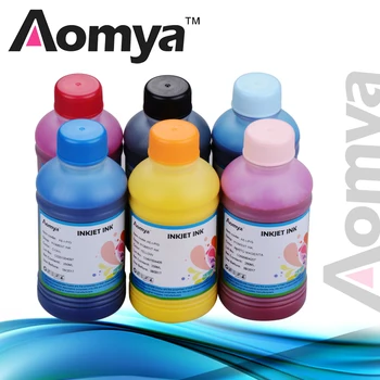 Aomya 250ml*11Colors Universal Refill Pigment Kompatibel Blæk for HP Z3200 Z3100 Kompatibel CISS Blæk 11 Flasker
