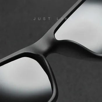 Souson brand design solbriller til mænd udendørs polariserede solbriller med farve film linse