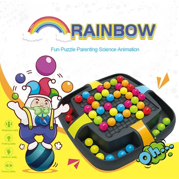 Xiaoxiaole Rainbow Ball Butt Touch Børns Tidlige Uddannelse brætspil Skak Drenge Og Piger Pædagogisk Legetøj Gaver