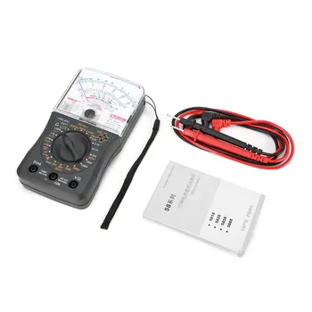 Mini Håndholdt Analog Multimeter AC/DC Voltmeter Amperemeter Modstand Kontinuitet Kapacitans Batteri dB Kapacitans Tester