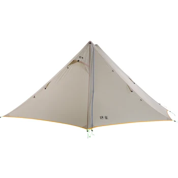 ASTAGEAR regnvejr 2 Person Oudoor Ultralet Camping Telt 3 Sæson Professionel 15D silikone Rodless Tarp Telt