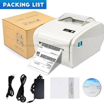 Termisk Label Printer Stregkode printer 110mm Logistiske USB/Bluetooth Auto Peeling Bærbar Printer i Høj kvalitet