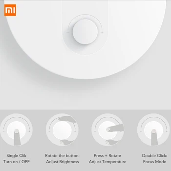 Original Xiaomi Mijia Mi Smart LED bordlampe bordlampe Dæmpning Læsning Lys WiFi Aktiveret Arbejde med AMZ Alexa IFTTT