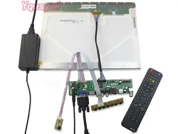 Yqwsyxl Kit til QD15TL01 Rev. 01-TV+HDMI+VGA+AV+USB-LCD-LED-skærm-Controller Driver yrelsen