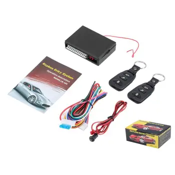 Universal Bil Alarm Systemer Auto Remote Central Kit Dør Lås Bilen med Keyless Entry System centrallås med Fjernbetjening
