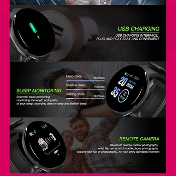 Den Herre Ure Mode Smart Sport Ur-Mænd-Ure Digitale Elektroniske armbåndsur Til Mænd Mandlige Ur Armbåndsur, Kvinder, Børn