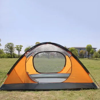 FLYTOP 1 Person 3 Sæson Camping Telt Udendørs Camping Telt 210T 210D Aluminium vandtæt camping vandring Telt 1,8 kg Ultralet