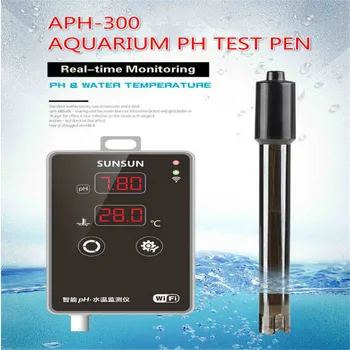 SUNSUN APH-300 Akvarium, Akvarium PH-Test Tester Pen Wifi Måling