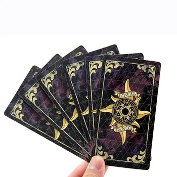 78 Kort Tarot Dæk Sæt Tarot Kort, brætspil Fremtidige Fortæller engelsk Version Kort brætspil Tilbehør til Voksne Home Party