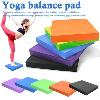 Balance Skum Pad yogamåtte Motion skridsikker Vandtæt Soft til Fitness Træning ASD88