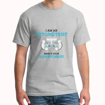 Grafisk jeg er en optometrist optometrist candid ærefrygt t-shirts kvinder s-5xl monteret pop top tee