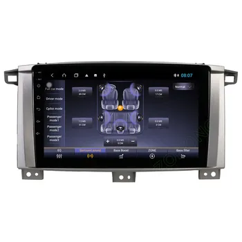 4G 8 Kerner DSP Android 10 til Toyota Land Cruiser 100 GX LC100 Bil Mms video-Afspiller BT GPS-navigation autoradio DVD-Radio