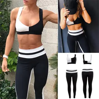 Kvinder sexy Sport, der Passer Yoga Sæt Sport Slid Fitness Beklædning Fitness Tøj, Sportstøj Fitness Sport Tøj Trænings-og Kvinde Tøj