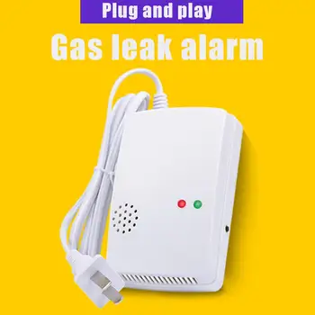 PÅ-300 Naturlige Gas Sensor Alarm 85dB Uafhængig Gas Detektor Sensor vægtæppe Inden for 1 m fra Loftet yrelsen For Hjem Sikkerhed