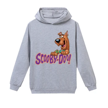 Foråret Efteråret Scooby Doo Mystery Machine Baby Tynd Hættetrøjer Drenge Piger Sweatshirts Tøj Børn Langærmet Børne Tøj