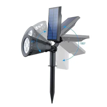 Nye Ankomst Sol-Drevne LED Blacklight Combo Sæt 300pcs Glød-in-the-Dark Småsten Offentlig Græsplæne Sol Lys Indretning Sæt