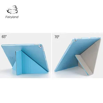Ny Soft TPU Cover Smart Wake Flip Læder taske til Apple Tablet Folde Stand Til iPad-9,7 tommer Pro 10.5 9.7 11 12.9 tommer