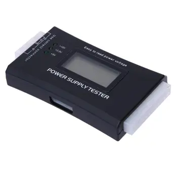 Digitalt LCD-Display, PC Computer 20/24 Pin Power Supply Tester Checker Magt Måling af Diagnostiske Tester Værktøjer