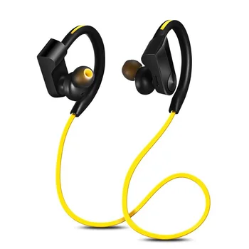 GDLYL Sport Bluetooth-Hovedtelefoner, Hovedtelefoner sweatproof Trådløse Stereo-Ear Hook-Headset med Mikrofon Universal Hovedtelefon