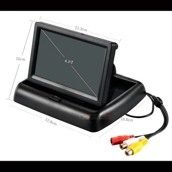 Koorinwoo Digital Skærm med vendbar Kamera Tilbage Parktronic For Parkering sensor Trådløs Bil blind spot detection system