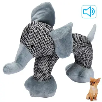 Dog Pivelegetøj Hunde Plys Legetøj Puddel Elefant, Abe Form Interaktive Bid-Resistent Plys Legetøj Hund Tygge Legetøj Kæledyr Toy