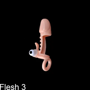 Genanvendelige Penis Ærme Kondomer Extender Udvidelse Til Mænd, Penis, Pik Ringe 7 tilstande Klitoris stimulator Forsinke Ejakulation