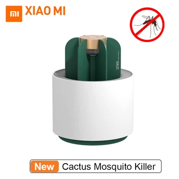 Nye Xiaomi Mijia Sothing Insekt Killer Lampe Løsøre Draagbare Rookloze Geurloos Xiaomi Smart Home Kaktus Muggen Killer
