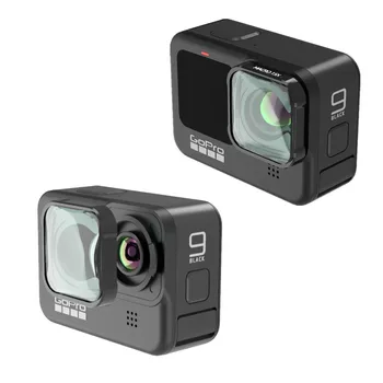 Glas Makro 15X Linse Filter Tæt Op Beskyttende Linse Udskiftning af Cover til GoPro Hero9 Sort Sport Action Kamera Hero 9