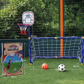 2020 Mini Basketball Står Kids Gave Fodbold Mål, Uddannelse, Praksis, Tilbehør til Udendørs Sport, baby legetøj dropshipping