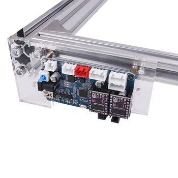 6550 15w Laser Engraving Machine PMW Kontrol TTL CNC-10W Laser Udskæring Maskine 5500mw Laser,Laser Maskine, arbejdsområde:65*50