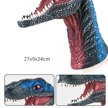 2020 Tyrannosaurus Rex Dinosaur Haj Hoved Handsker Paw Handske Toy Halloween/Julegave til Drengen Kid