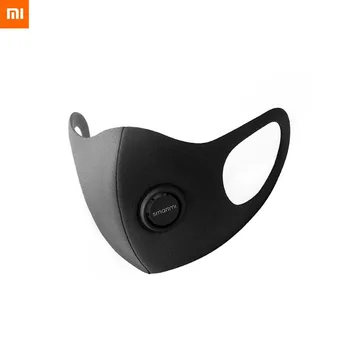 Lager Xiaomi Smartmi Maske PM2.5 Haze Anti-haze Justerbar Øre Hængende 3D Design Behageligt Lys Vejrtrækning S M L