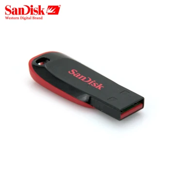 SanDisk CRUZER BLADE USB-FLASH-DREV CZ50 USB 2.0-Pen-Drev 128G 64G 32G 16G mini PenDrive Støtte af den Officielle Kontrol