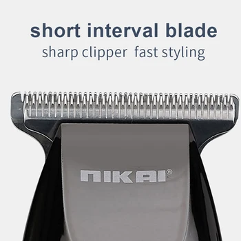 Professionel Elektrisk Hair Clipper Grænse Kam Bærbare USB-Genopladelige Haircut Cutter Frisure Razor Mænd Skaldede Skære Trimmer
