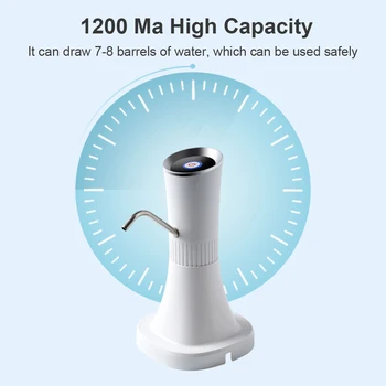2020 Vandflaske Elektrisk Pumpe Vand Dispenser Trådløse Bærbare Elektriske Automatiske Pumpe Vand Spand Flaske Med Dispenser