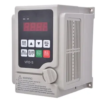 220V VFD frekvensomformer Enkelt-Faset Solcelleinverter Input 3-Faset udgangsspænding Frekvens Omformer dc-dc konverter