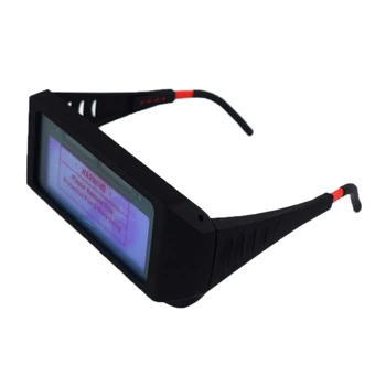 GTBL Automatisk Fotoelektriske Svejsning Briller Soldrevne Auto Mørkere Svejsning Maske Hjelm Øje Goggle Svejsning Glas