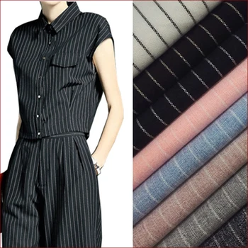 Kjole Bukser, Der Passer Tekstil Kvalitet Polyester, Rayon Stribe Stof Mode