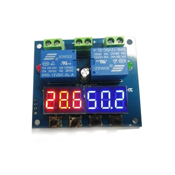 -M452 LED Digital Termostat Temperatur, Fugtighed Kontrol Termometer Hygrometer Controller Relæ Modul Dobbelt udgang auto