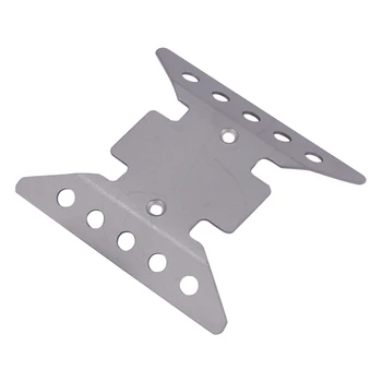 5Pcs Rustfrit Stål Aksel Protector Chassis Rustning Skid Plate til Rc Crawler Axial Scx10 Iii Axi03007 Opgradere Dele