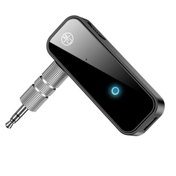 Bluetooth-5.0 Modtager Sender 2-I-1 Wireless Adapter 3,5 mm Stik Til Bilen, Musik, Audio-Aux-Hovedtelefon Håndfri