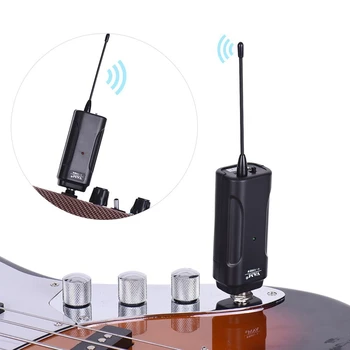 Bærbart Trådløst Audio Guitar Transmitter Receiver-System Til El-Guitar, Bas, Elektrisk Violin Musikinstrumenter Wireless