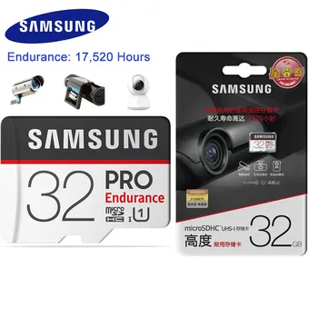 SAMSUNG Micro SD-32 gb Microsdhc Udholdenhed Video Overvågning Hukommelseskort til HD DVR Kamera Drone Carte Micro SD-TF Card 32gb