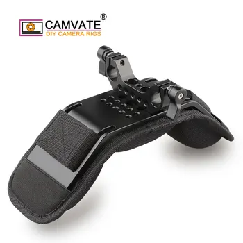 CAMVATE Kamera Universal Shoulder Pad Med Komfortable Hukommelse Skum &1/4 3/8 Gevind Hul Til DSLR-Kamera Skulder Rig /Camcorder